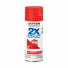 Rust-Oleum Spray Paint, Poppy Red, Satin, 12 Oz 334084